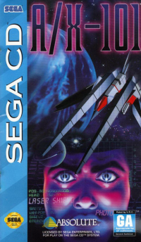 A/X-101 Sega CD US box art